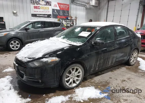 2013 Dodge Dart Rallye z USA, uszkodzony, nr VIN 1C3CDFBA3DD284978